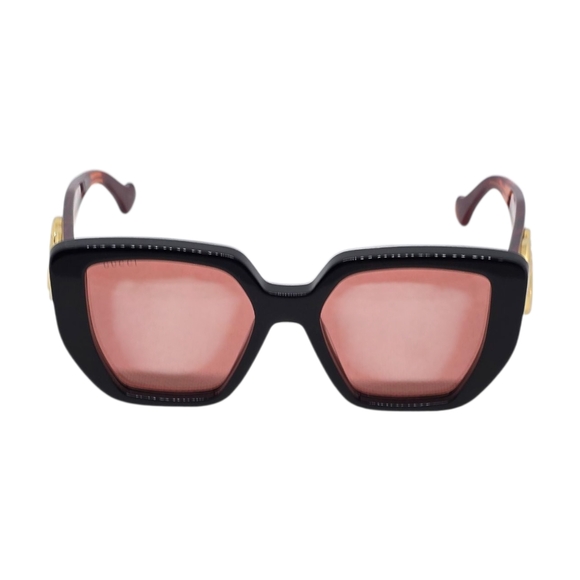 Gucci Black and Pink Sunglasses - Picture 1 of 7